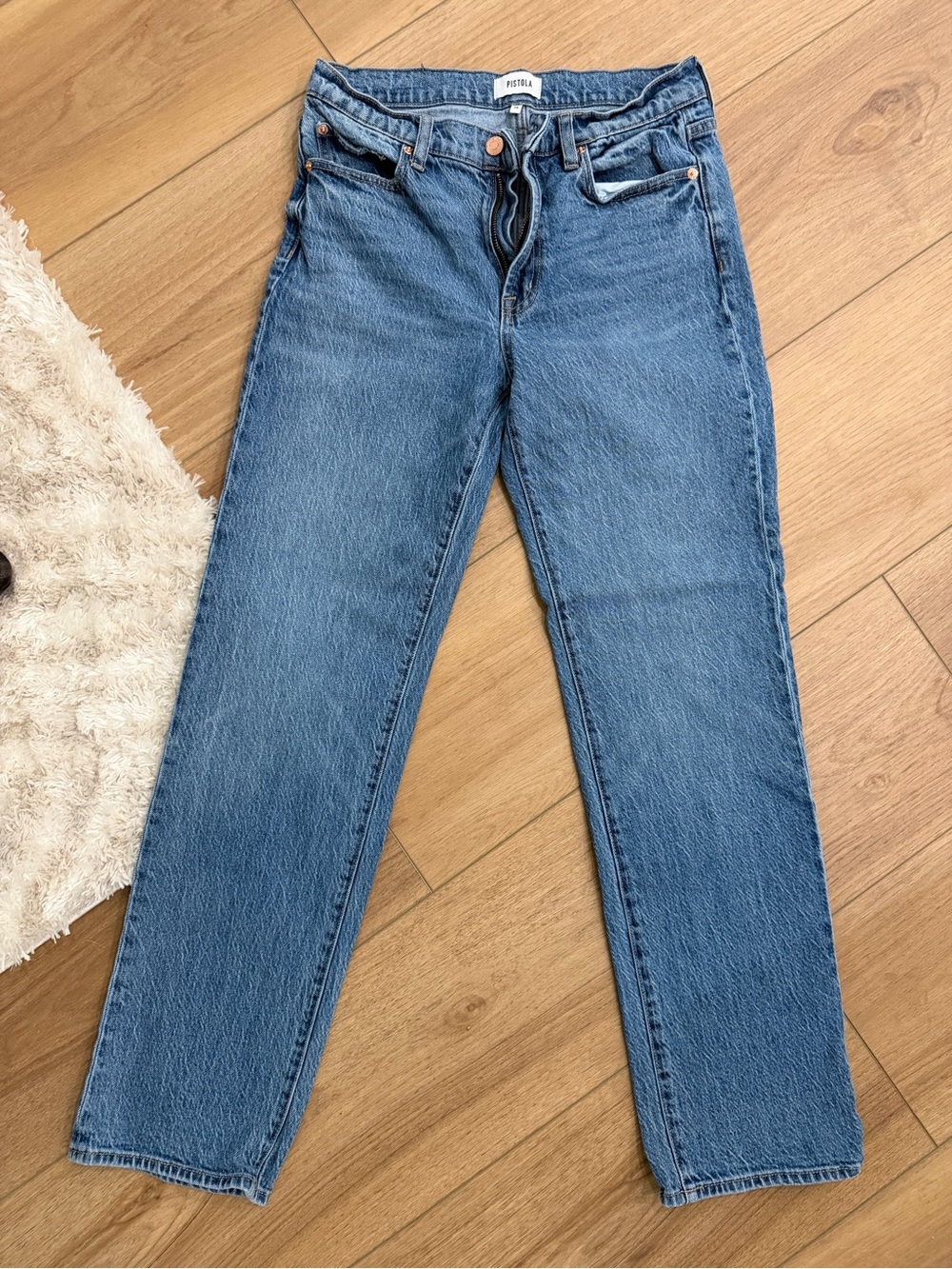 Pistols straight leg jeans